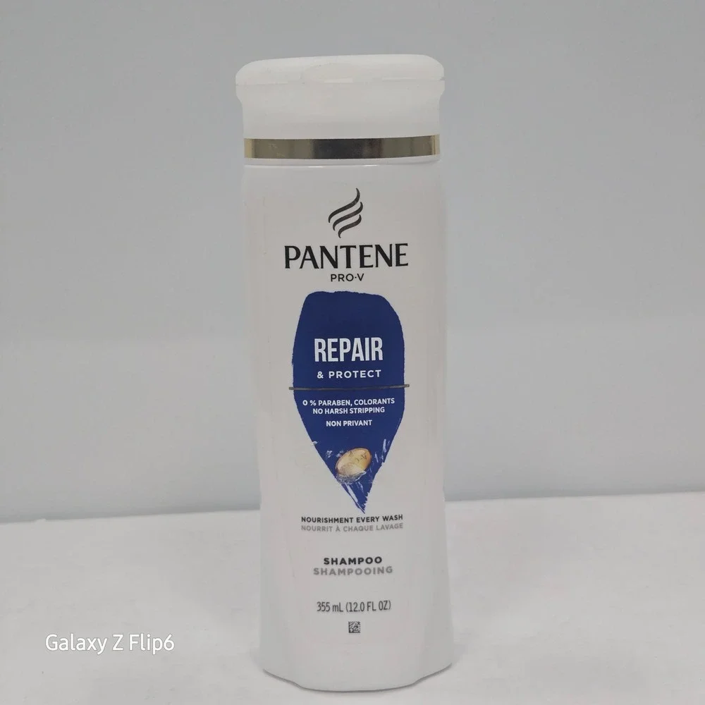 Pantene Pro-V Repair & Protect Shampoo 12.0 FL OZ Paraben Free Nourishing 355mL